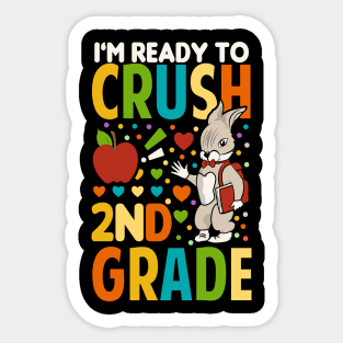 Second Grade Back To School Sticker